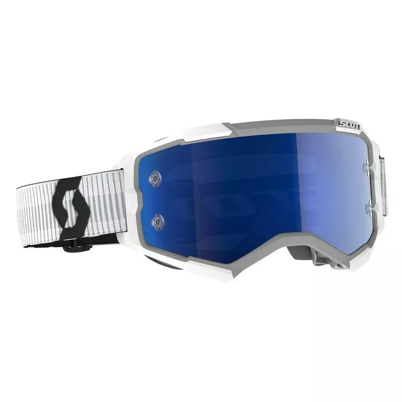 Scott Fury Goggles Dark Green/Mint Green Green Chrome Works