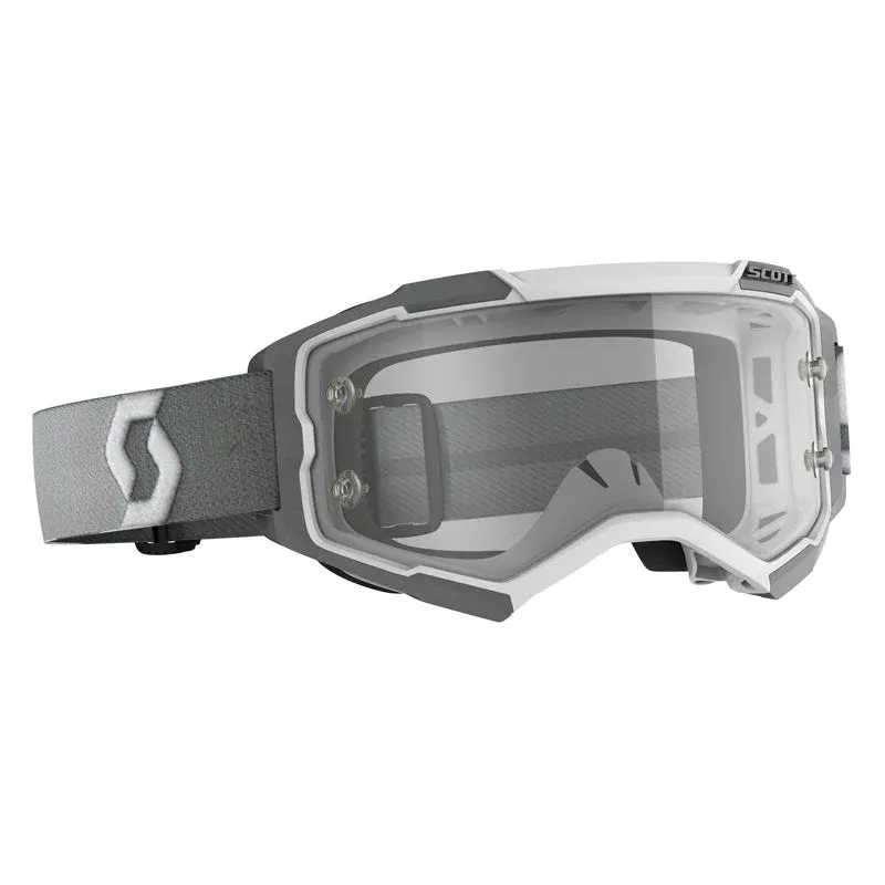 Scott Fury Goggles Orange/Grey Clear Works