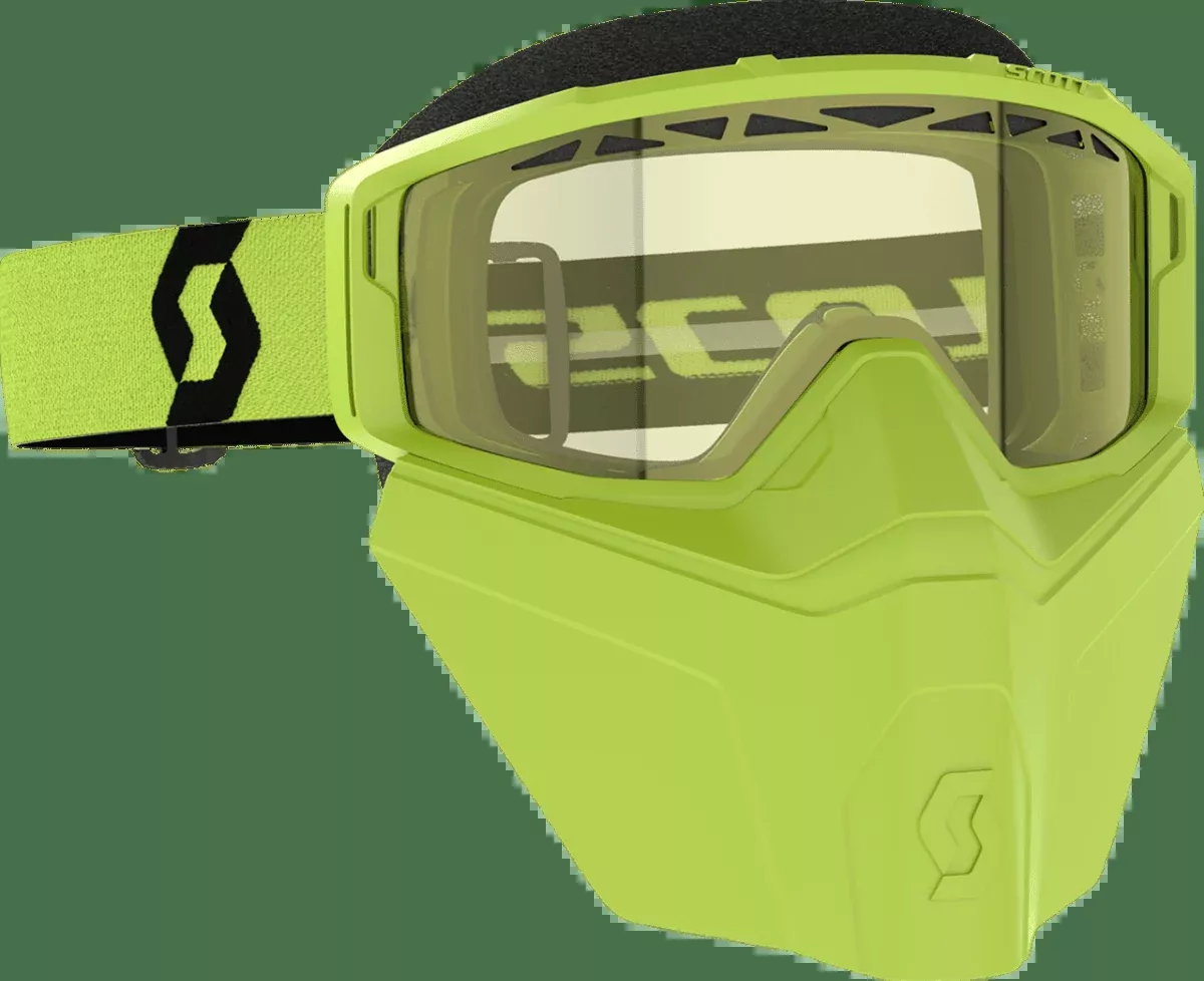 Scott Goggle Primal Safari Facemask Yellow/Black/Yellow