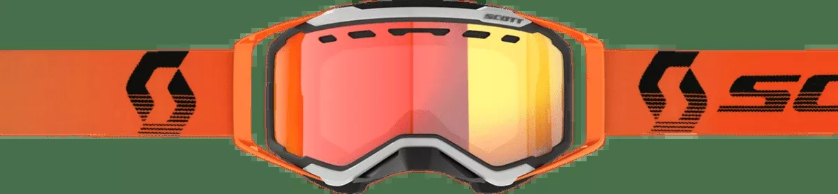 Scott Prospect Snowmobile Goggles (Blue/Orange Light Sensitive Blue Chrome)