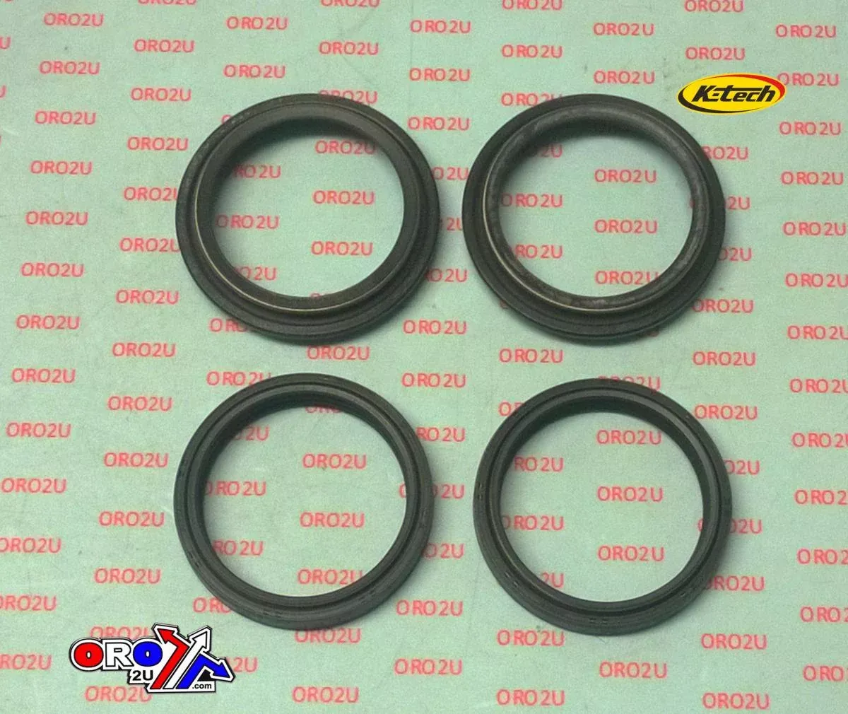 SEAL & WIPER SET/4 48x58mm, K-TECH FSK-033 FORK SEAL KIT, NOK OE FITMENT