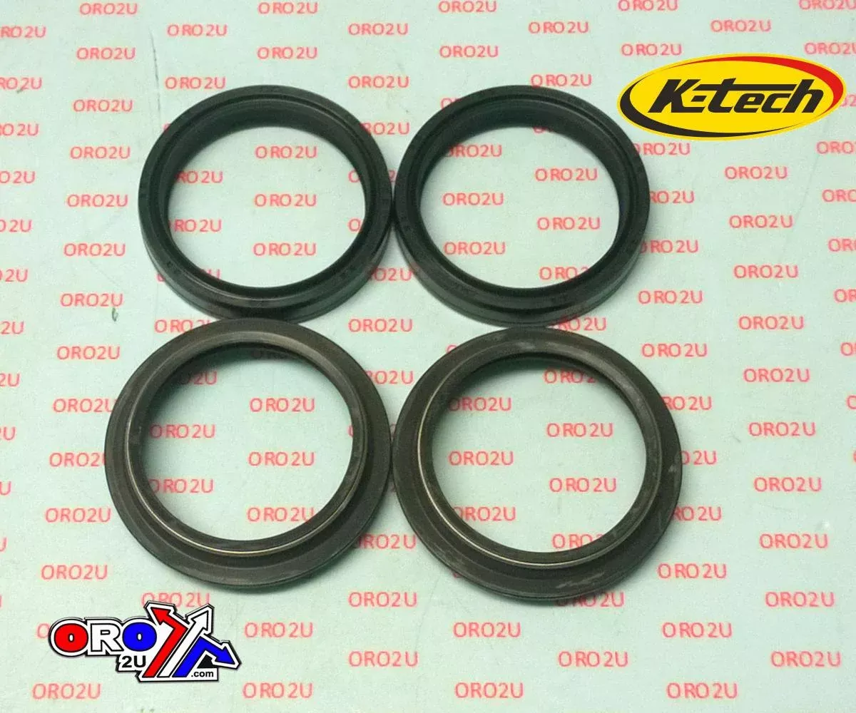 SEAL & WIPER SET 49x60, K-TECH FSK-037 FORK SEAL KIT, NOK OE FITMENT