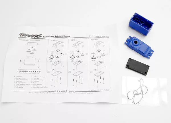 Servo Case/Gaskets (for 2056 and 2075 Waterproof Servos)