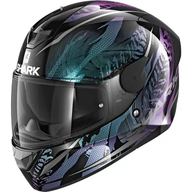 Shark Dskwal 2 Shigan Black-Violet-Glitter Helmet