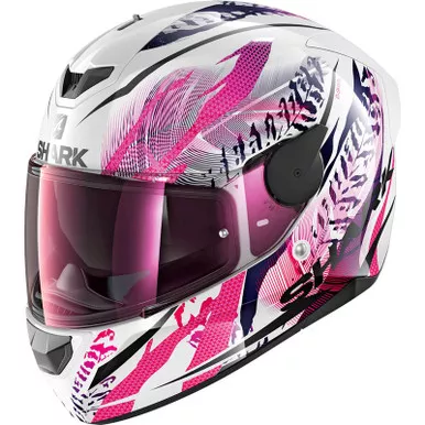 Shark Dskwal 2 Shigan White-Black-Pink Helmet