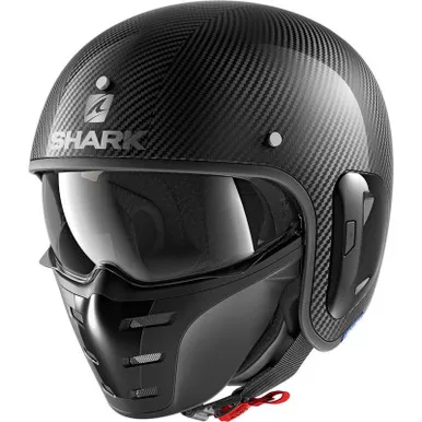 Shark S-Drak-2 Carbon Skin Carbon-Silver-Black Helmet