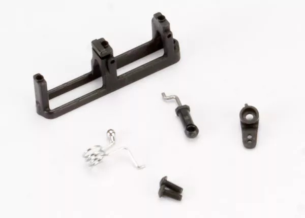 Shift Linkage (Includes: Ball Collar, Spring, Ball Cup, Servo Horn, Linkage Wire)/ Shift Servo Mount/ 3x8mm BCS (2)