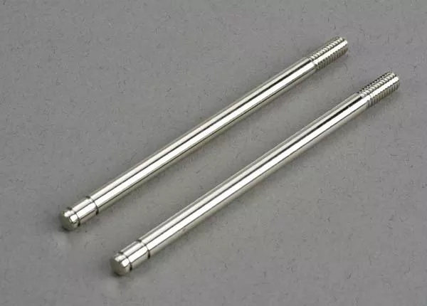 Shock Shafts, Steel, Chrome Finish (Front) (2)