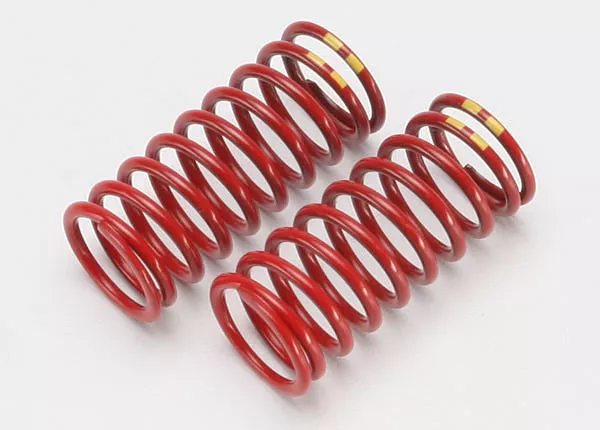 Shock Springs (Red) (Long) (GTR) (4.9 Rate Double Yellow Stripe) (1 Pair)