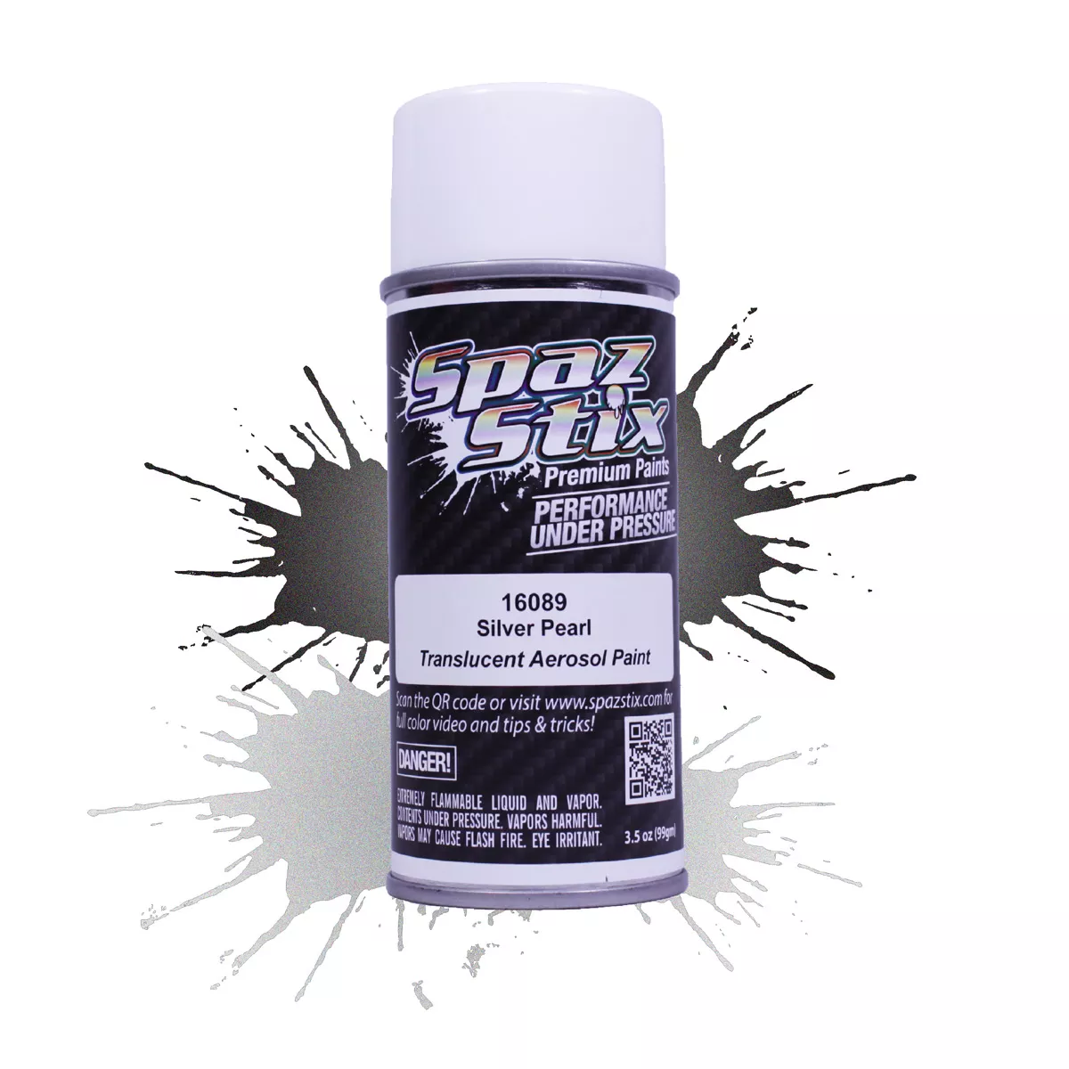 Silver Pearl Aerosol Paint, 3.5oz Can