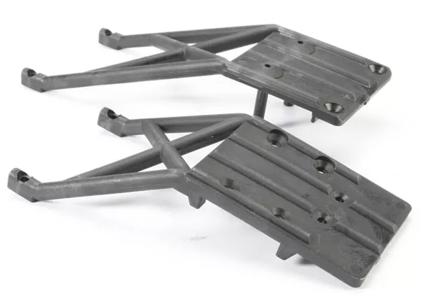 Skidplates, Front & Rear (Black)