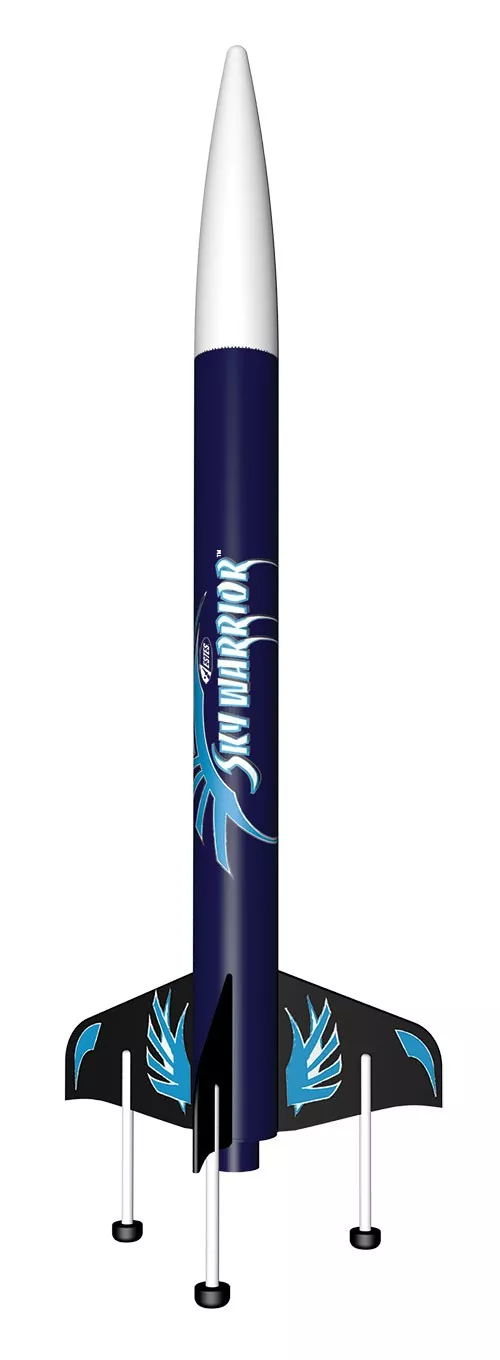 Sky Warrior Estes Model Rocket Kit Advanced