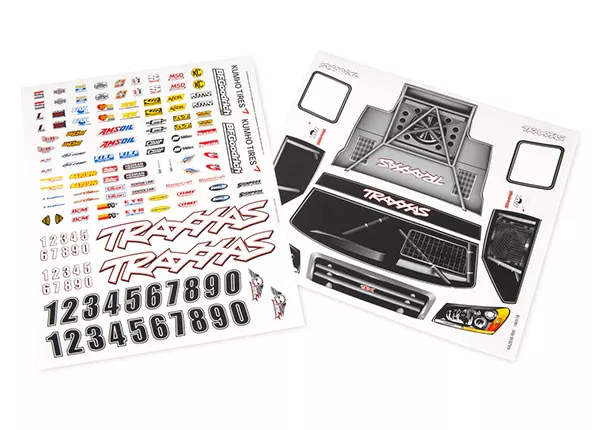 Slash 4x4 Decal Sheet