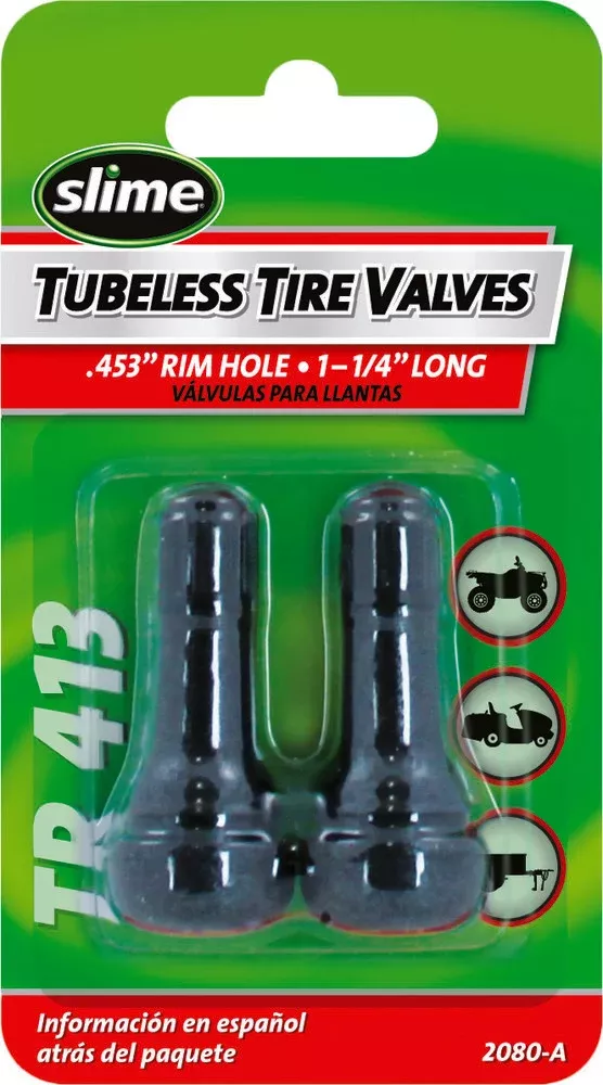 Slime 2/PC Tubeless Valve 1 " - 2080-A