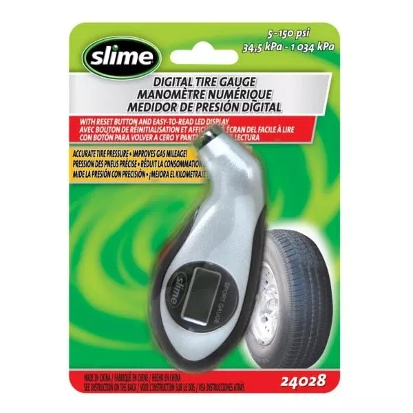 Slime 5-150 PSI Digital Tire Gauge