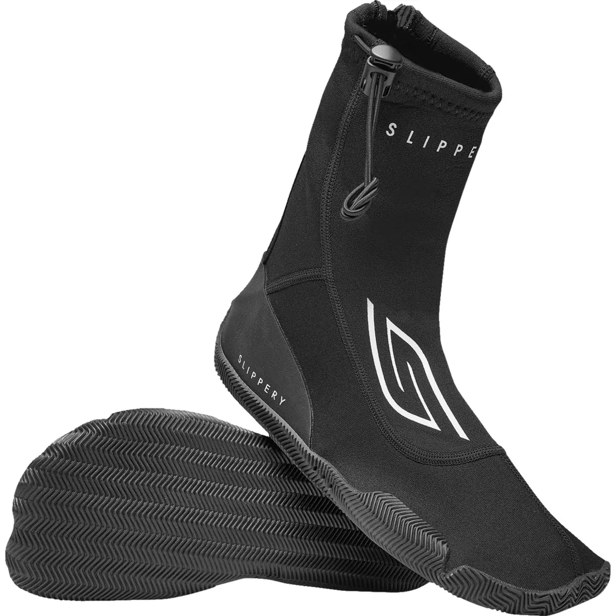 SLIPPERY Amp Boots Black