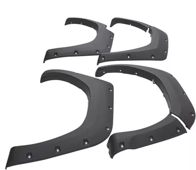 Smittybilt 17397-G1 M1 Color Fender Flares Shadow Black for 18 Ford F150