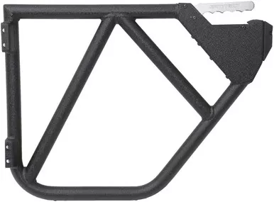 Smittybilt 76795 Black Tube Doors Rear Pair for 07-17 Jeep Wrangler JK 4Dr