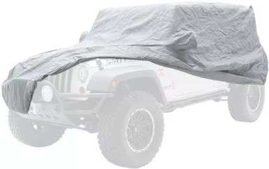 Smittybilt 803 Gray Full Climate Cover for 76-86 Jeep CJ7 & 87-06 Jeep Wrangler