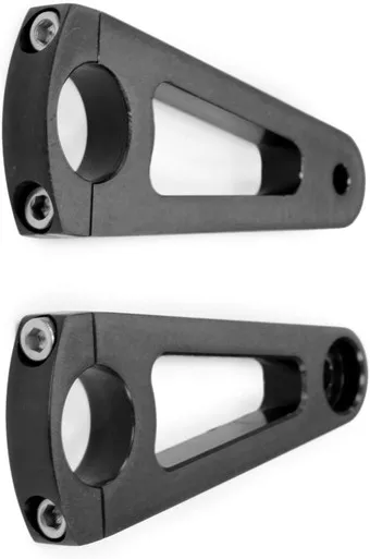 Smittybilt D8082 Defender Roof Rack LED Light Bar Mount Tabs-Pair