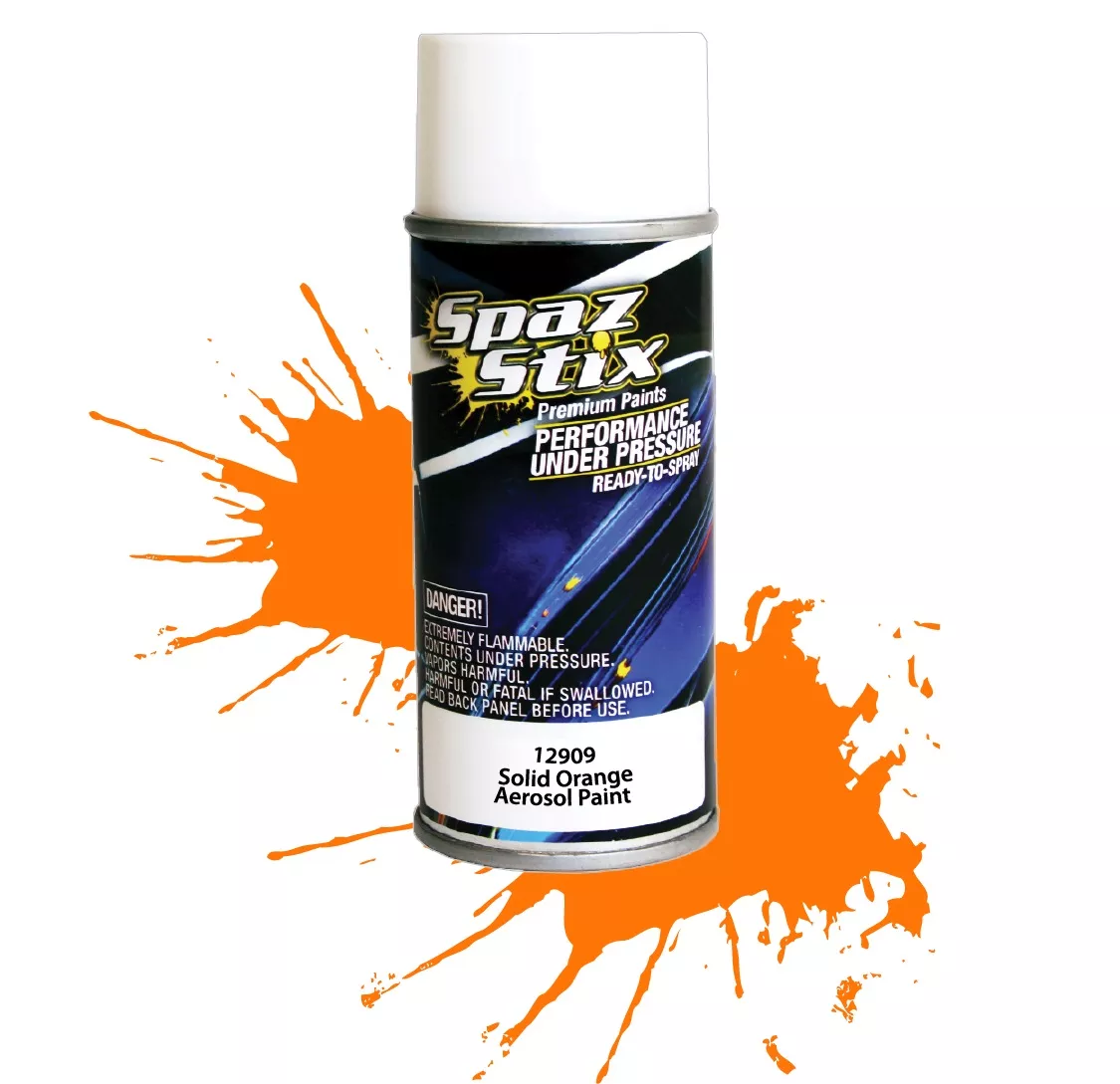 Solid Orange Aerosol Paint, 3.5oz Can