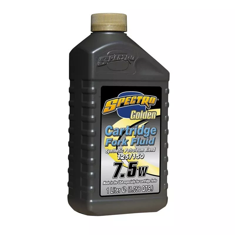Spectro Semi-Synthetic Golden Cartridge Fork Fluid 7.5W (125/150) (1L)