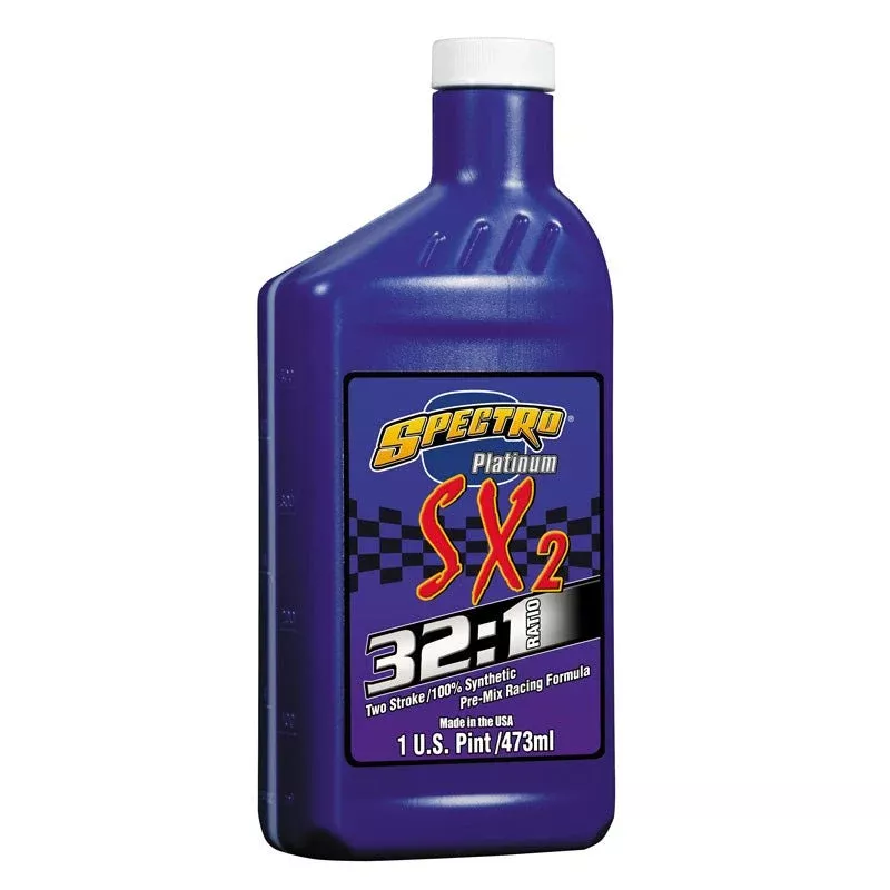 Spectro Synthetique Platinum SX2 32:1 2T Engine Oil (473ml)