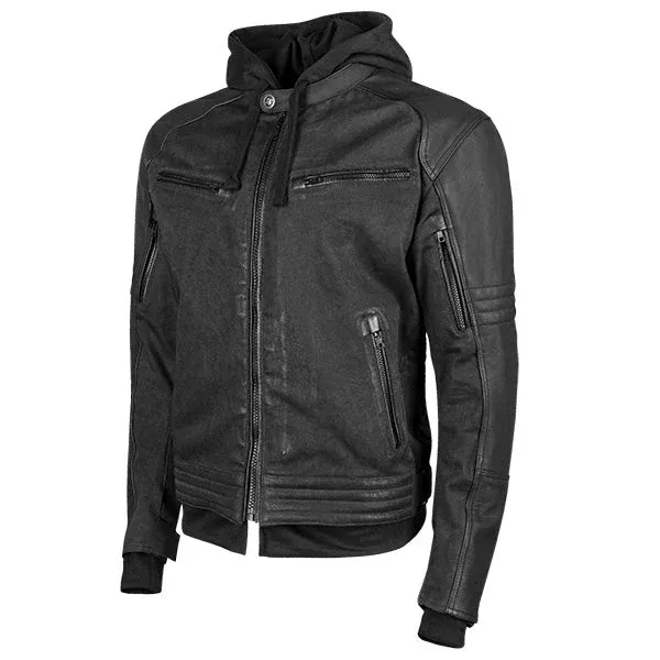 Speed & Strength S&S Straight Savage Leather/Canvas Jacket