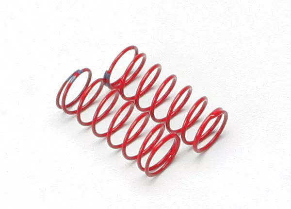 Spring, Shock (Red) (GTR) (1.6 Rate Double Blue Stripe) (1 Pair)