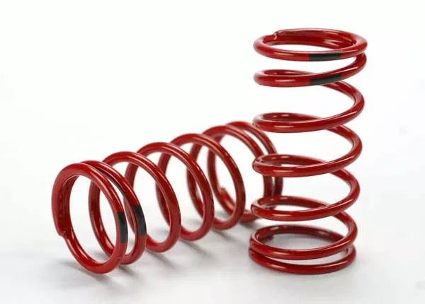 Spring, Shock (Red) (GTR) (4.4 Rate Black) (1 Pair)