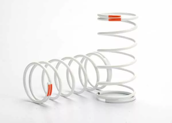 Spring, Shock (White) (GTR) (Front) (0.9 Rate Orange) (1 Pair)
