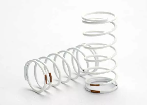 Spring, Shock (White) (GTR) (Rear) (1.0 Rate Tan) (1 Pair)