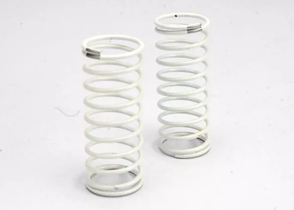 Spring, Shock (White) (GTR) (Rear) (1.2 Rate Silver) (1 Pair)