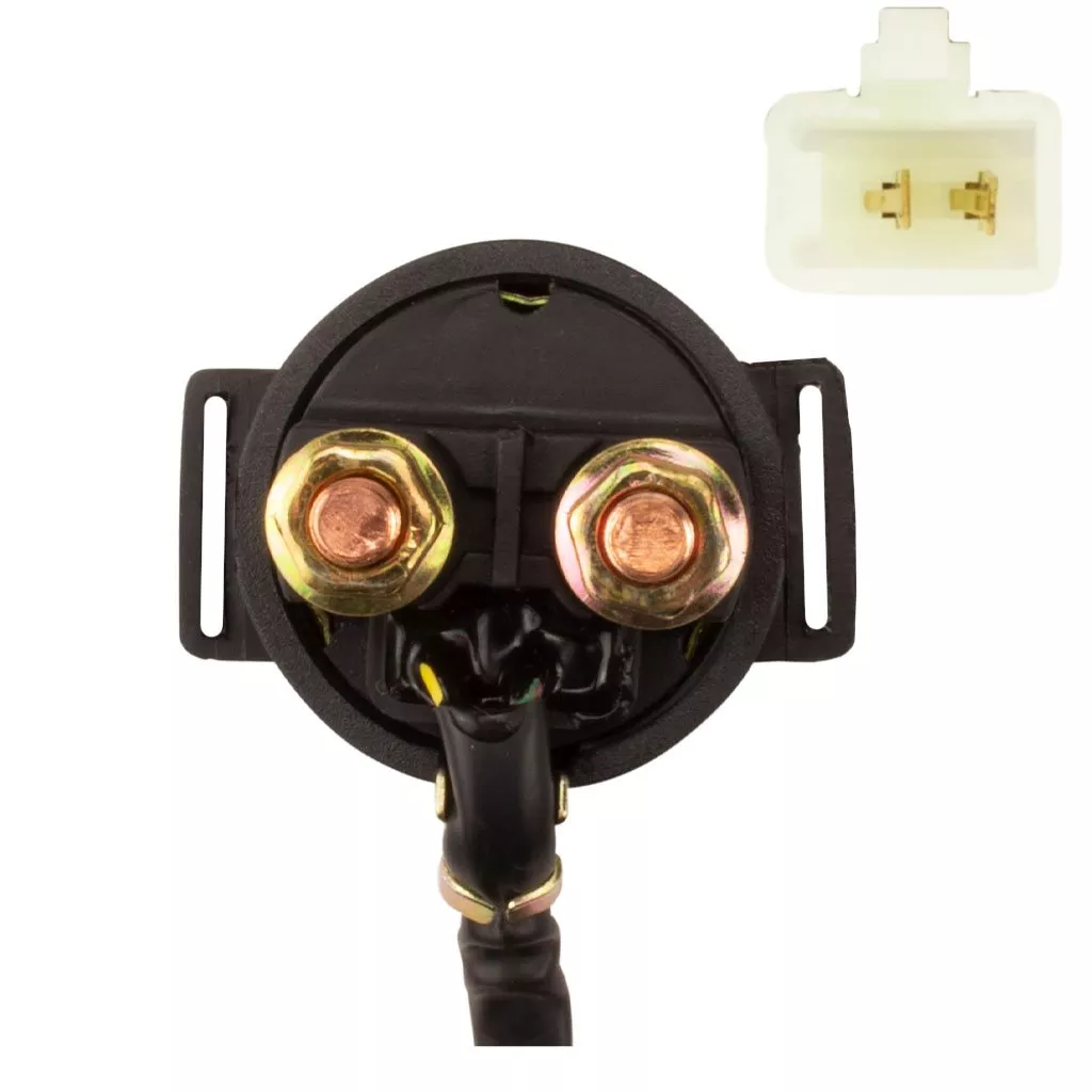 Starter Relay Solenoid with 2-Wire Male Plug