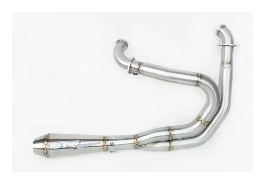 Stealth Pipes Inc 2 into 1 High Performance Exhaust For Harley FXR 1985-1994