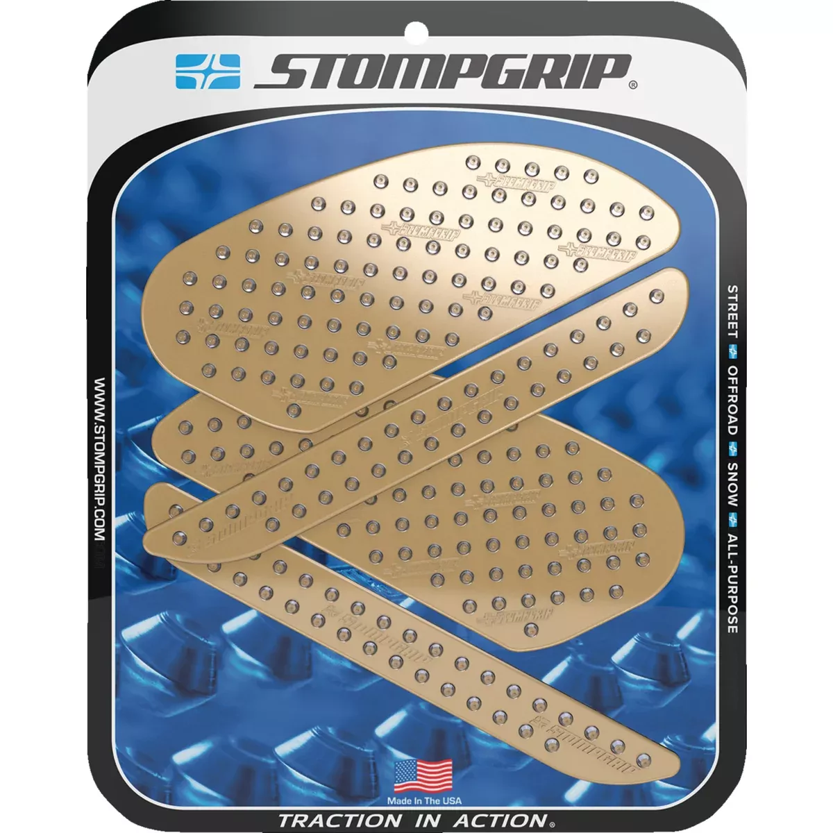 Stompgrip Sticker Kit - 55-10-0108C Kawasaki Ninja / Ninja H2R / Ninja Carbon 2015-2025