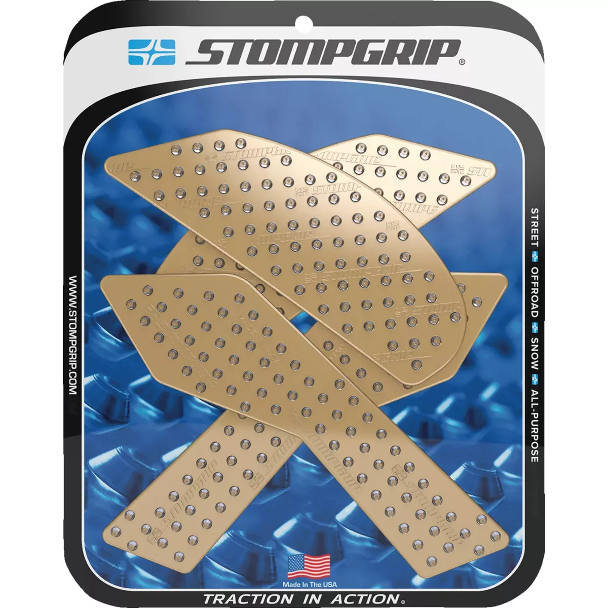Stompgrip Sticker Kit - 55-10-0144C Kawasaki 900 2017-2025