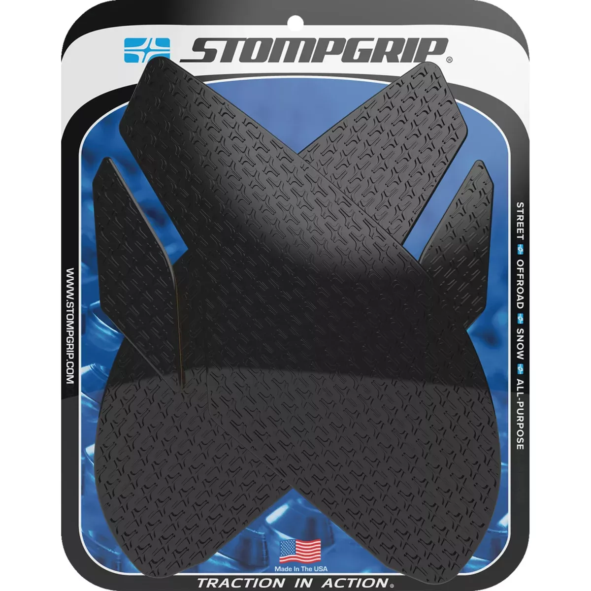 Stompgrip Sticker Kit - 55-14-0078B Triumph Daytona / Street 2013-2025