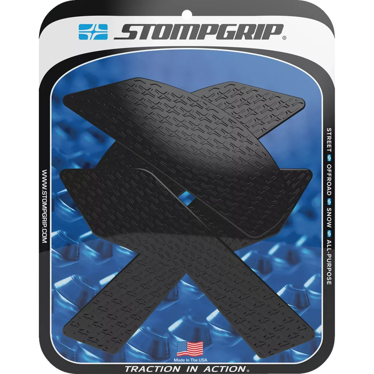 Stompgrip Sticker Kit – 55-14-0144B Kawasaki 900 2017-2025