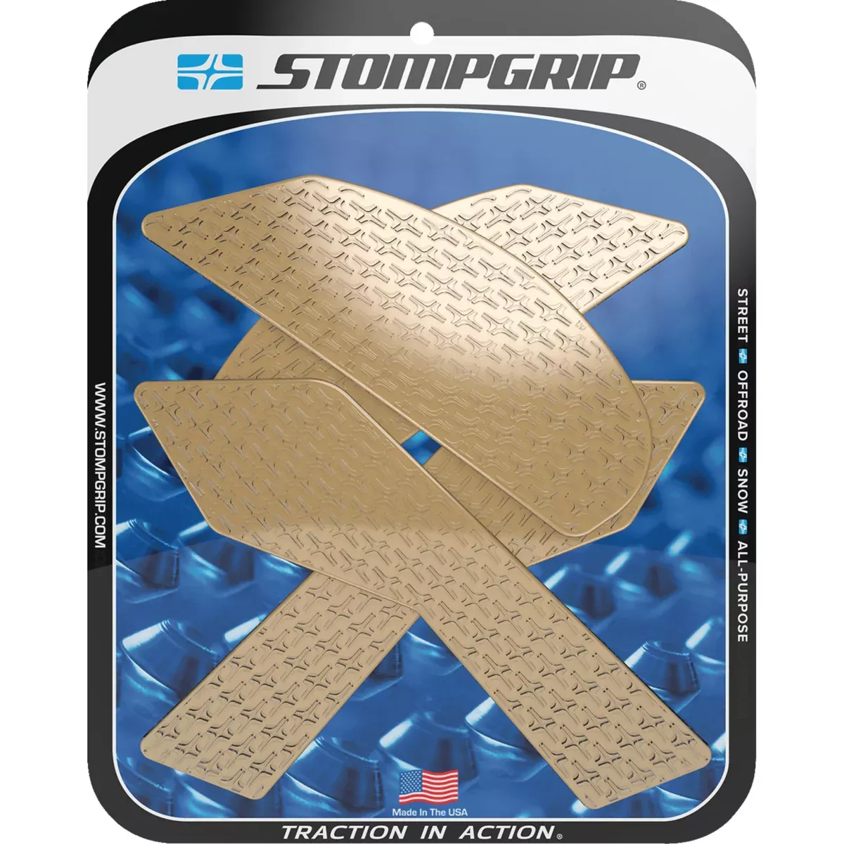 Stompgrip Sticker Kit – 55-14-0144C Kawasaki 900 2017-2025