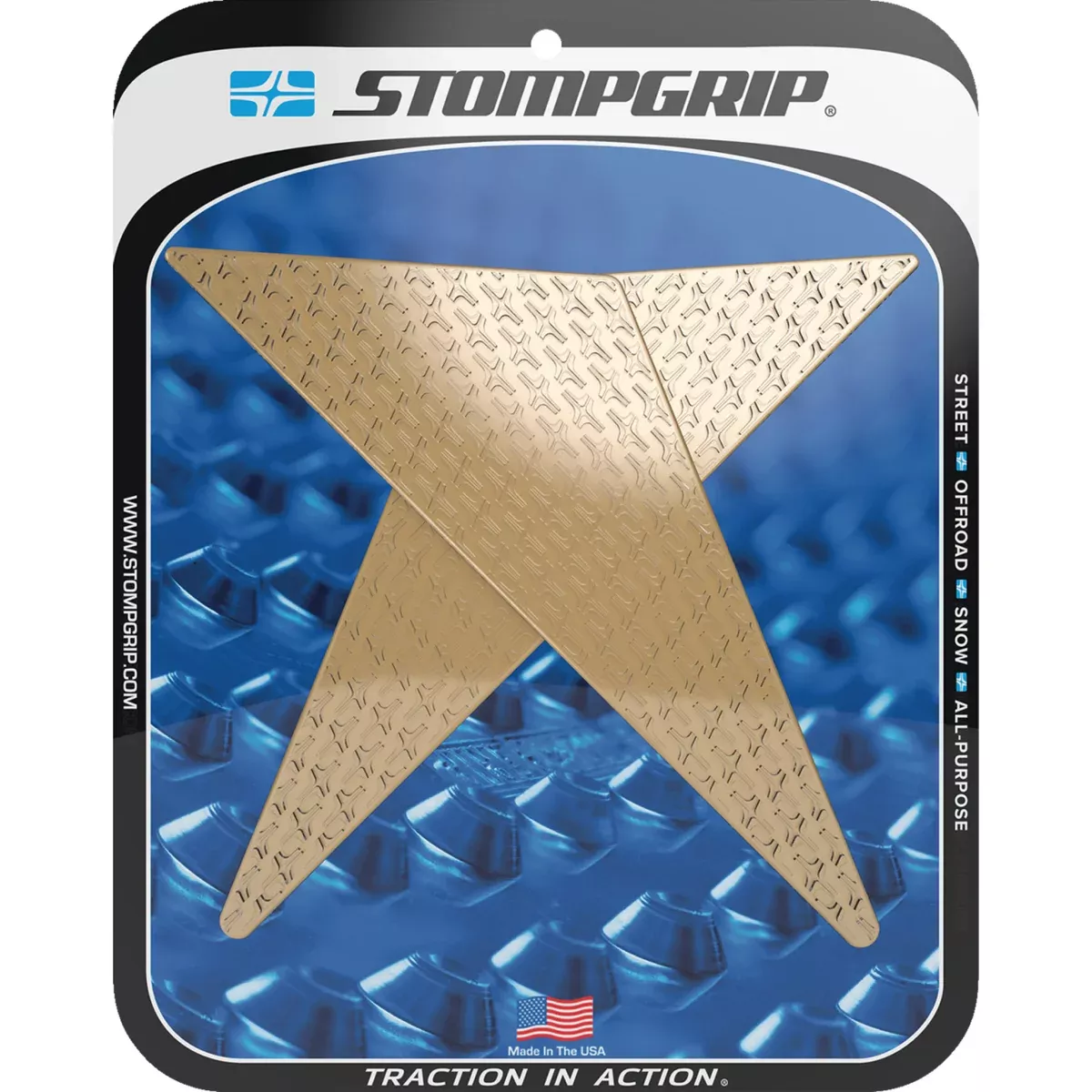 Stompgrip Sticker Kit - 55-14-0156C Honda Gold 2018-2025
