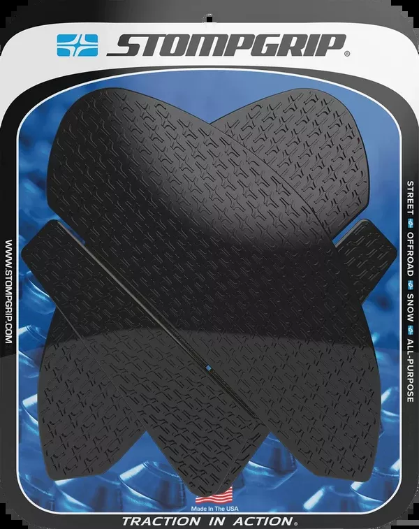 StompGrip Tank Grips - Icon - Black - Yamaha - YZF '22-'25