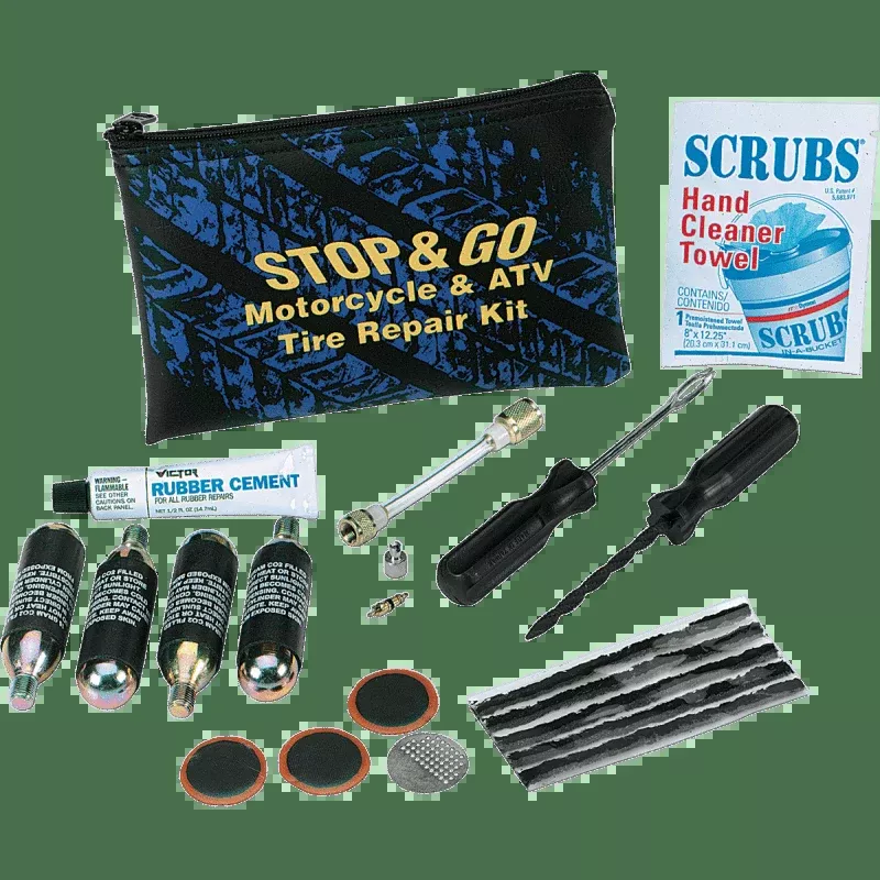 Stop & Go International Motorcycle & ATV Tire Repair Kit
