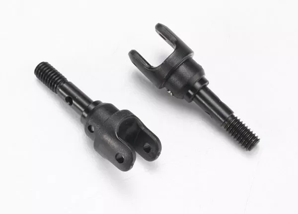 Stub Axle, Steel (2)/ Yokes (2) (Assembled)