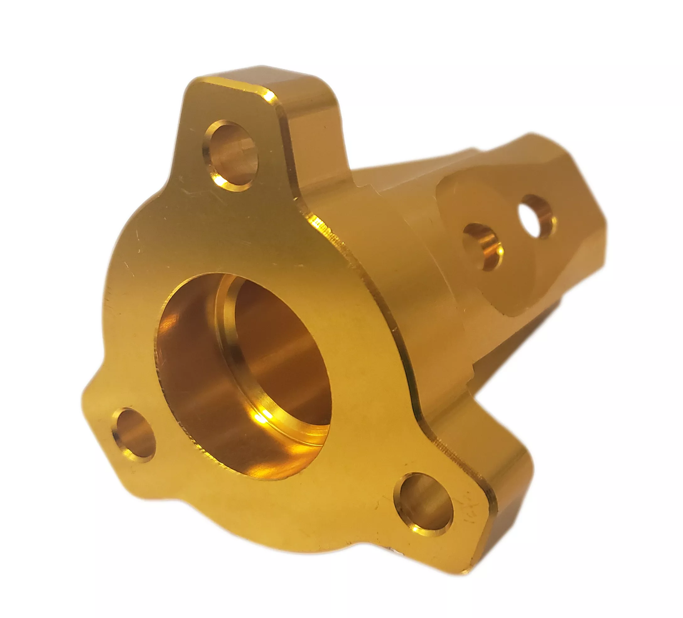 Swift Angled Steering Wheel Hub (20mm Bore) Gold or Black