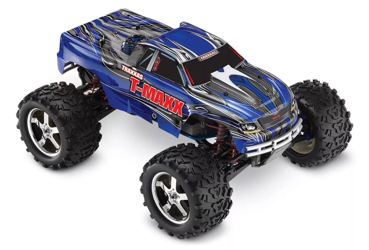 T-Maxx 1/10 4WD Monster Truck with TRX 3.3 Engine (Nitro) Included AA battery holder and EZ-Start« battery, fuel-filler bottle, and more!