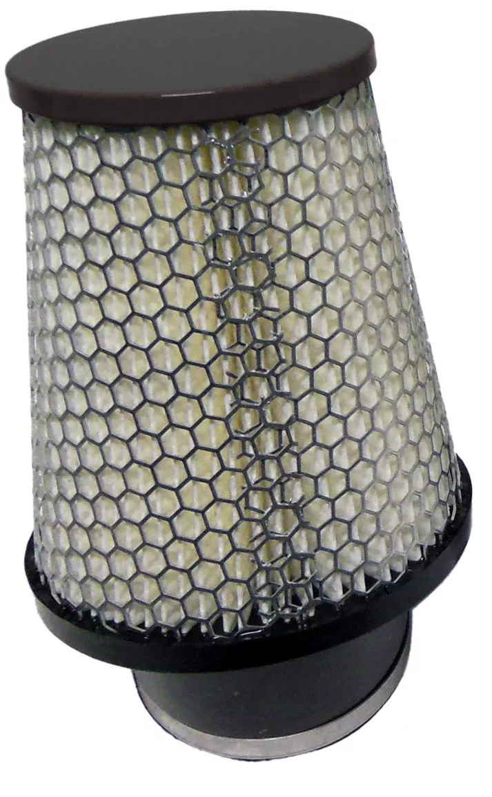 Tapered & Angled Air Filter, 2-7/16" (Inlet) - Dirt From OTR | Height: 4" or 5" | OD: 4"
