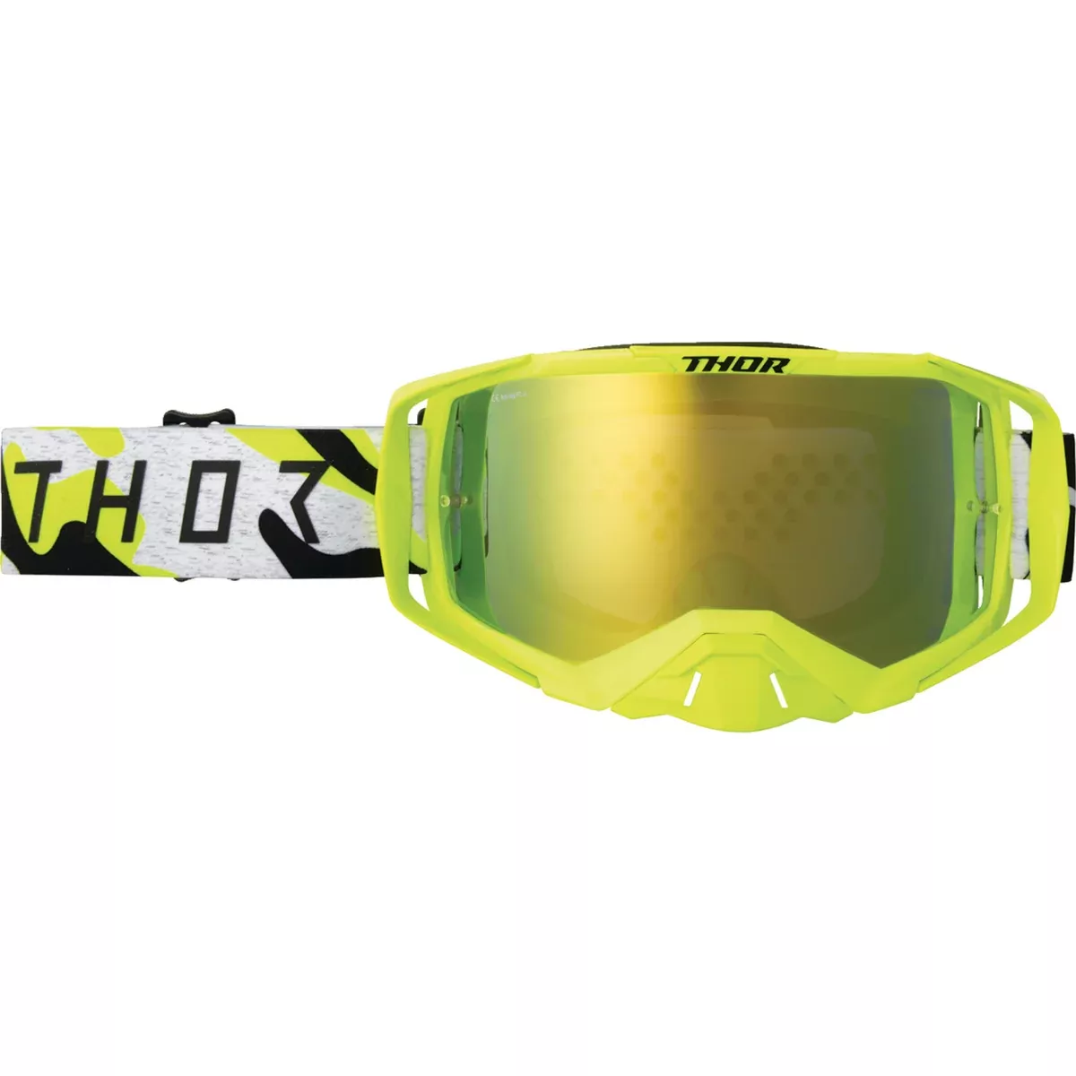 Thor Activate Goggle — Riot Acid Lime Mirror Lens