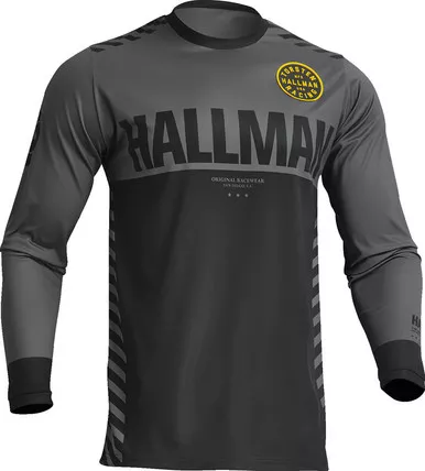 Thor Differ Slice Charcoal Black Jersey