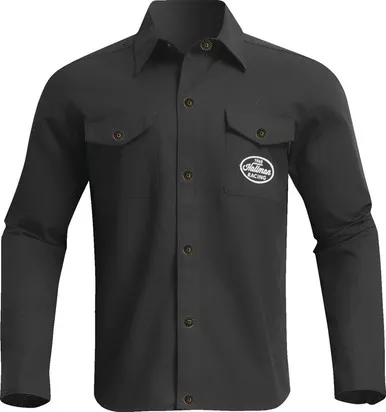 Thor Hallman Black Overshirt